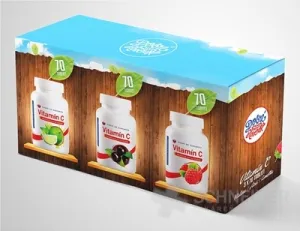 Gut von SK Vitamin C. Vorteilhafte Verpackung