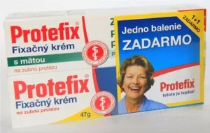 Protefix Fixiercreme mit Minze + Fixiercreme