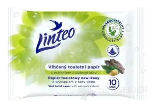 LINTEO FEUCHTES TOILETTENPAPIER AUS EICHENRINDE
