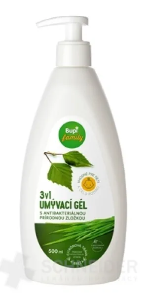 Bupi Family WASCHGEL 3 in 1 ZITRONENGRAS, BIRKE