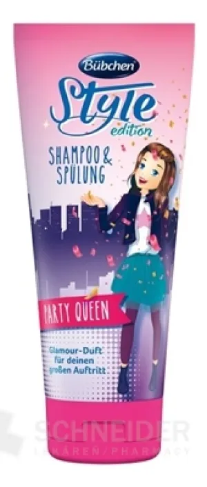 BUBCHEN KIDS SHAMPOO+SPÜLUNG 2in1 PARTY QUEEN