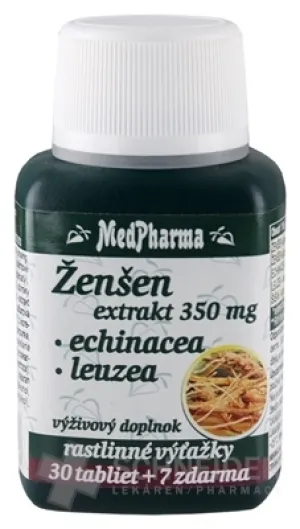 MedPharma GINSENG 350 mg + Echinacea + Leuzea