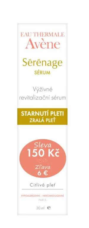 Avene Sérénage Nährendes, revitalisierendes Serum 30 ml