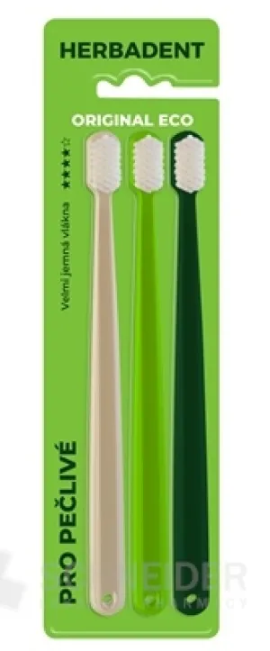 HERBADENT Original ECO Zahnbürste Sehr weich