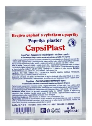 CAPSIPLAST – WÄRMENDES PATCH MIT PFEFFEREXTRAKT