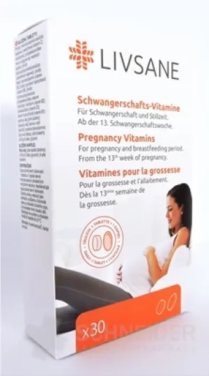LIVSANE Vitamine für schwangere und stillende Mütter