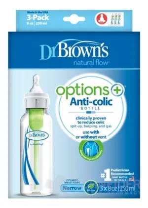 Dr.BROWN'S SÄUGLINGSFLASCHENOPTIONEN+ 250 ml TRIPACK