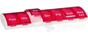 ANABOX Wochen-Medikamentenspender 1x7 Tage