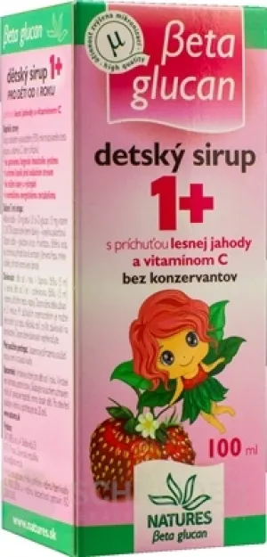 NATURES BETA GLUCAN KINDERSIRUP 1+