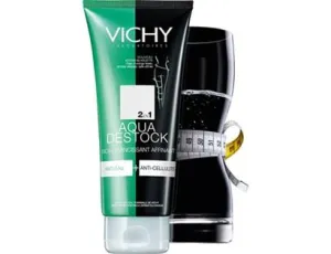 Vichy Aqua Destock 2-in-1 schlankmachende Anti-Cellulite-Drainage-Behandlung + kostenloser Massage-Applikator