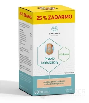 APOROSA Premium Probio Laktobazillen + Ballaststoffe