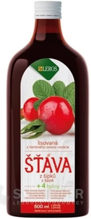 LEROS Functional JUICE Hagebutte + 4 Kräuter