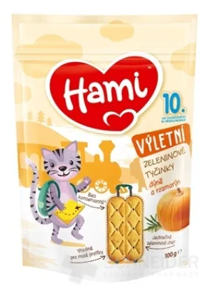 Hami Gemüsesticks Kürbis und Rosmarin