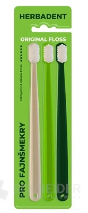HERBADENT Original FLOSS Zahnbürste Ultra weich