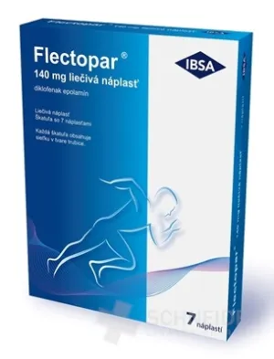 Medizinisches Flectopar-Pflaster