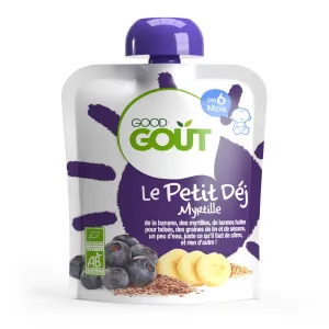 Gutes Gicht-BIO-Blaubeer-Frühstück