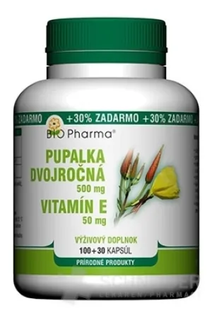 BIO Pharma Nachtkerze zweijährig 500 mg, Vit. E 50 mg