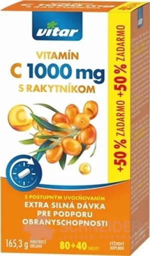 VITAR VITAMIN C 1000 mg MIT BUCK-HOOK