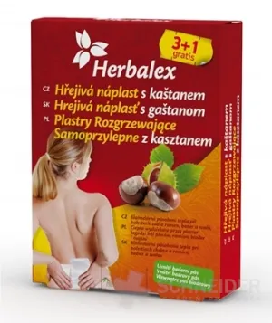 Herbalex Wärmepflaster mit Kastanie