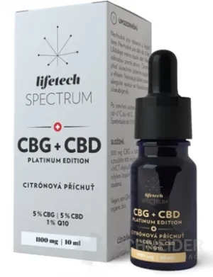 lifetech Spectrum CBG+CBD Platinum Edition