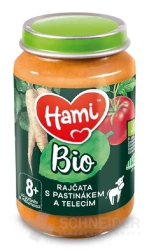Hami-Beilage BIO-Tomaten mit Pastinaken und Kalbfleisch