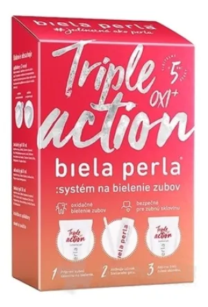 Biela perla Triple Action OXI+