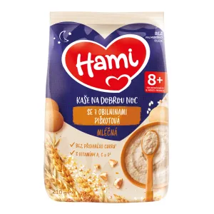 Hami-Milchbrei mit 7 Cerealien-Biskuitkuchen