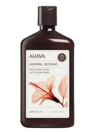 AHAVA Mineral Botanic Body Lotion Hibiskus &amp; Feige Inhalt: 500 ml