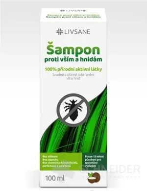 LIVSANE Shampoo gegen Läuse und Nissen