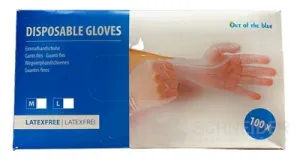 Aus heiterem Himmel Vinyl-Handschuhgröße L