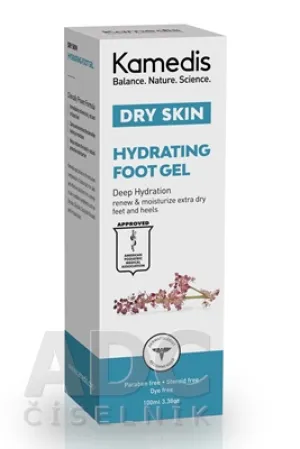Kamedis DRY SKIN Feuchtigkeitsspendendes Fußgel 100 ml