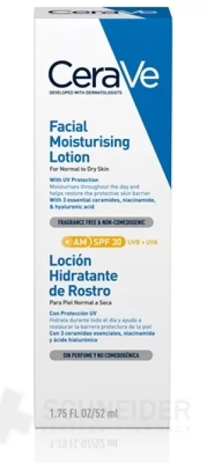 CeraVe FEUCHTIGKEITSSPENDENDE HAUTCREME LSF 30