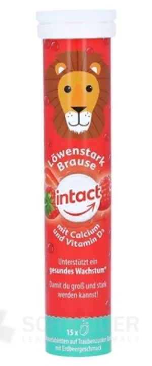 INTACT Starker Löwe Traubenzucker, Kalzium und Vitamin D3
