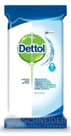 Antibakterielle Tücher von Dettol für Oberflächen