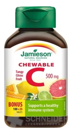 JAMIESON VITAMIN C 500 mg Zitrusfrüchte