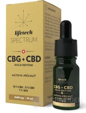 lifetech Spectrum CBG+CBD Gold Edition