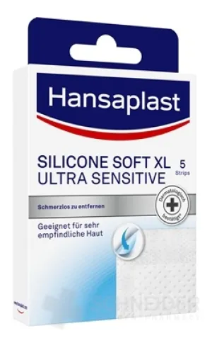 Hansaplast SILIKON SOFT XL ULTRA SENSITIVE