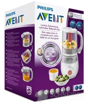 AVENT DAMPFTOPF UND MISCHER 4 in 1