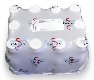Flasche 200 ml braun, verschraubt. Kappe - FAGRON