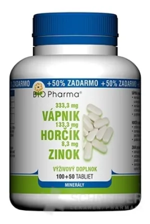BIO Pharma Calcium, Magnesium, Zink