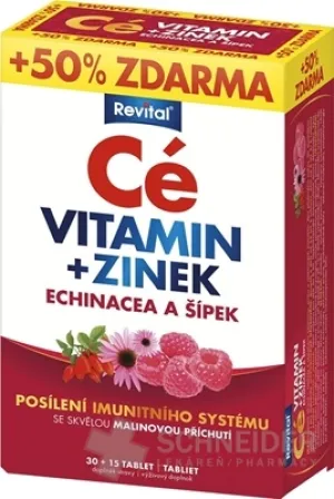 Revital Cé VITAMIN+ZINK, ECHINACEA UND YORROW