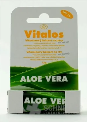 VITALOS Balsam mit Aloe Vera LSF 15