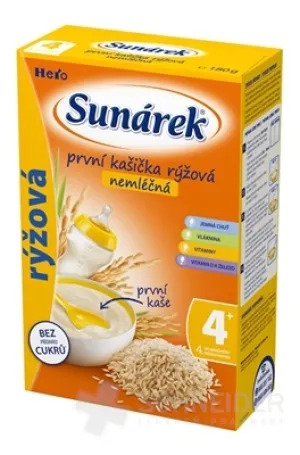 SUNÁREK erster milchfreier Reisbrei