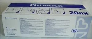 Chirana LUER-Injektionsspritze 20 ml