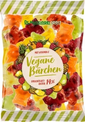 Dr.Munzinger bietet vegane Gummibärchen an