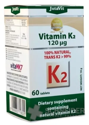 JutaVit Vitamin K2 natürlich 120 µg