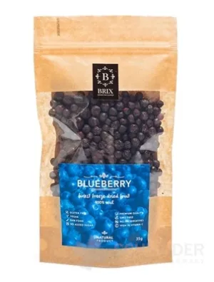 BRIX Gefriergetrocknete Blaubeere