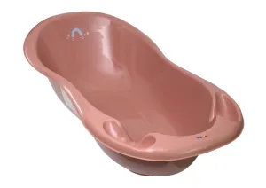 Tega Baby TEGA BABY Große Badewanne, Meteo, 102 cm mit Auslauf, rosa