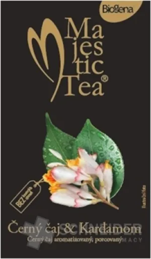 Biogena Majestic Tea Schwarzer Tee &amp; Kardamom