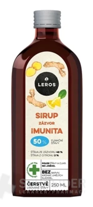 LEROS Sirup Ingwer Immunität